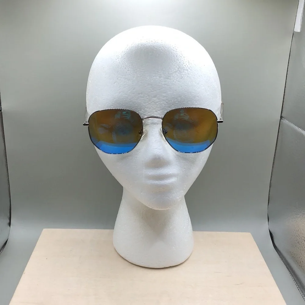 Veda Tinda VT 8005 Sunglasses 54-20-145 UNISEX Blue Lenses Oval-Square Mix